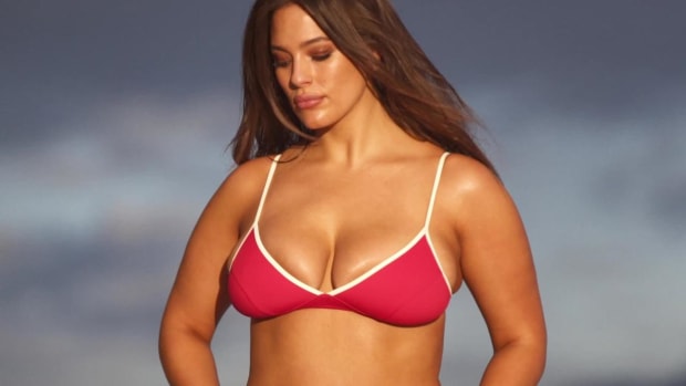 Ashley Graham Works It In Nevis